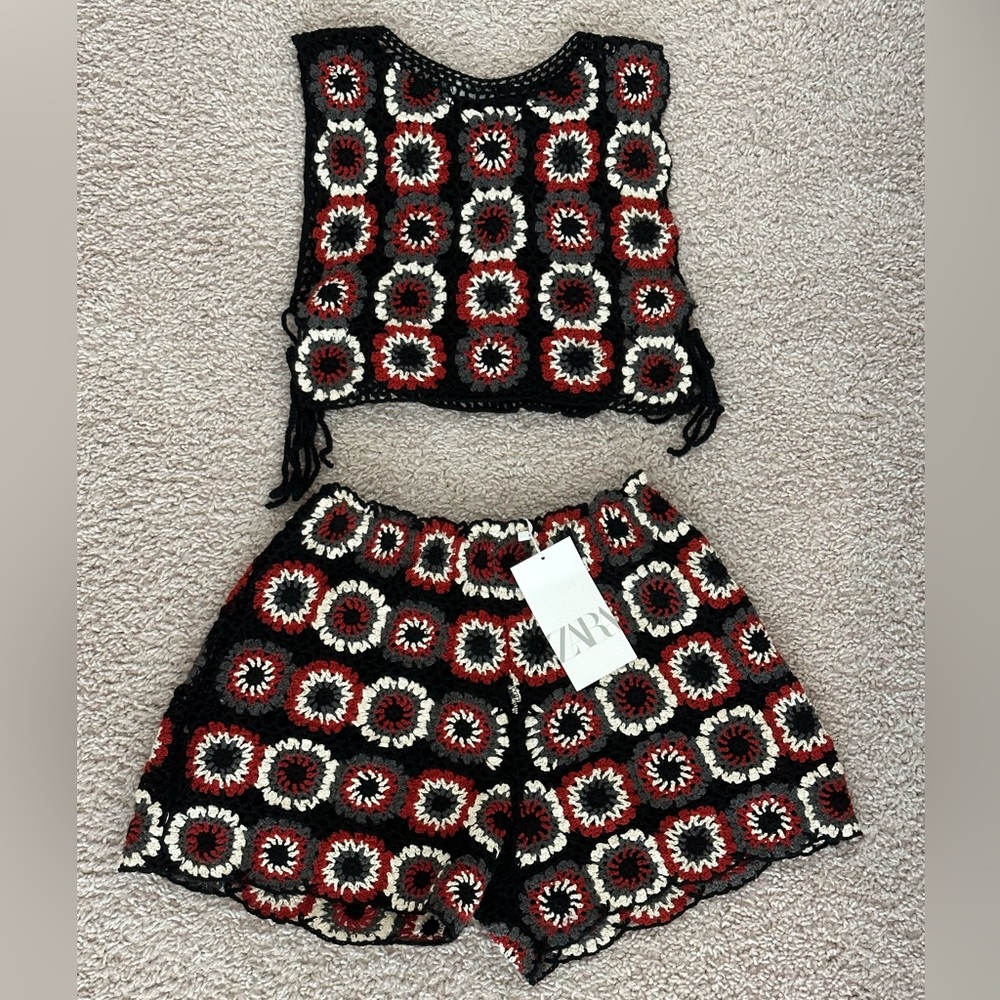 Zara crochet set